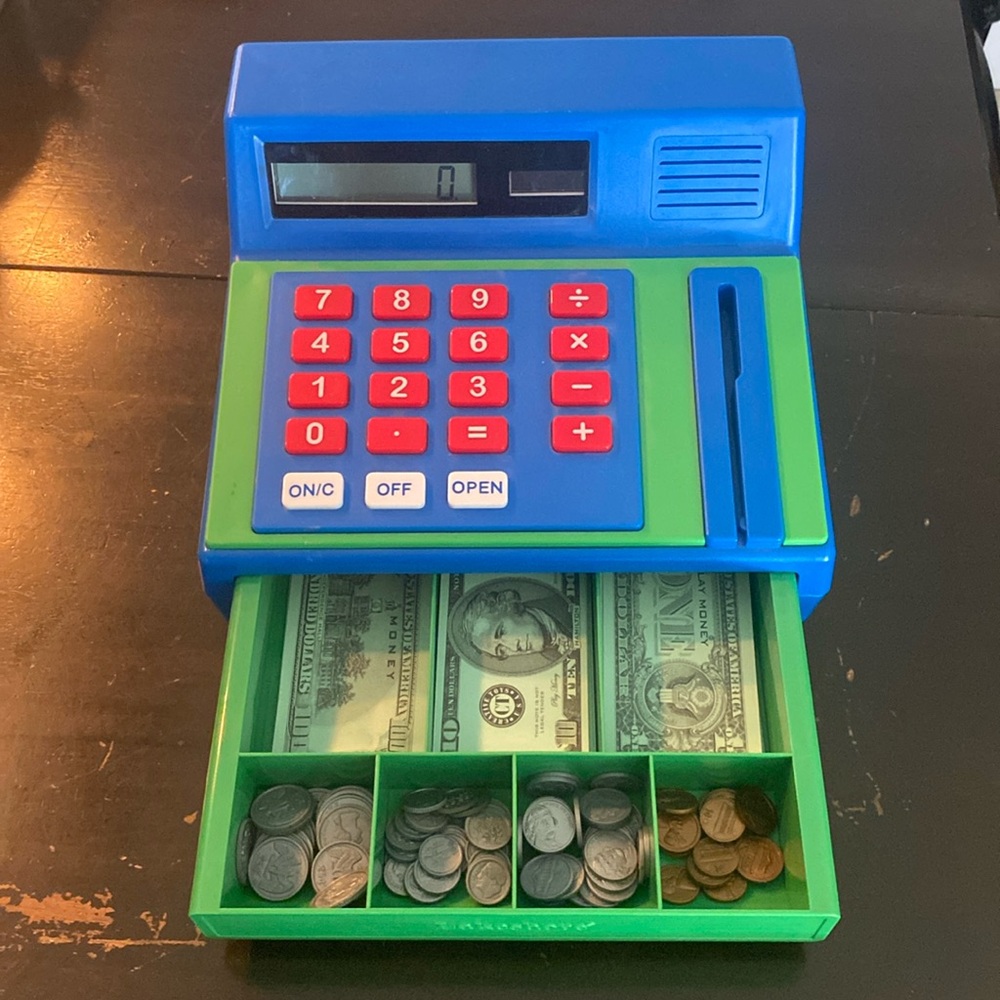 Lakeshore learning toy cash register